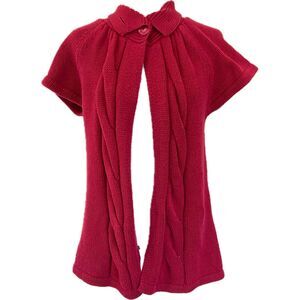 Vintage Kasper Knitted Double Button Open Cardigan